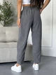 Жіночі вельветові брюки звужені донизу Uaclothes 42-44 Сірий (like39215-196521349) - изображение 6