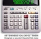 Калькулятор печатный Sharp EL-1801V двухцветная печать - изображение 5