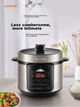 Электрическая скороварка SUPOR ZMD Anxin Series SY-50YC505Q объемом 4,8 литра. - изображение 3