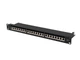Патч-панель екранована LEENUE Cat7 , 24 порти RJ45, 19” 1U, 10 Гбіт/с - зображення 2