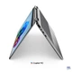 Ноутбук 2-в-1 Lenovo IdeaPad 5 (83UG004QRM), Intel Core Ultra 5 322 / 14" / Touch / RAM 16 ГБ DDR5 / SSD 512 ТБ / Intel Graphics / Без ОС / Сірий - изображение 5