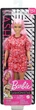 Лялька Барбі Модниця Barbie Fashionistas Doll with Long Pink Hair Wearing a Red Paisley Top & Skirt 151 (GHW65) - изображение 5