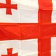 Прапор Грузії RESTEQ 150×90 см — біло-червоний грузинський прапор Georgia з поліестеру, міцний прапор для дому, вулиці та заходів - зображення 2