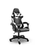 Кресло игровое GAMING CHAIR G-001 цвет черный/белый - изображение 1