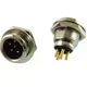 Разъем miniXLR круглый 5-контактный New Tide золотое покрытие контактов 92M-503 (5P) металлическое крепление 1шт - изображение 10