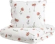 Комплект постільної білизни Homla Meadow Flowers бавовняний Підковдра 140 x 200 см + 1 наволочка 50 x 60 см Маки (5906496724862) - зображення 1