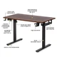 Стіл Mealux PowerDesk Lite Walnut з електрорегулюванням висоти (арт. EVO-201 Lite Walnut /B) - зображення 3