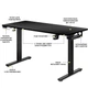 Стіл Mealux PowerDesk Duo Black (арт. EVO-242 Duo B/B) - изображение 5