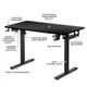 Стіл Mealux PowerDesk Lite Black з електрорегулюванням висоти (арт. EVO-201 Lite B/B) - изображение 3