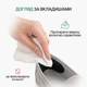 М'які вкладиші зі штучної шкіри з латексною вставкою від натирання п'ят та мозолів для взуття, розмір 10х3.5см, Чорний, K-23 №1 - зображення 6