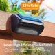 Солнечные LED светильники для забора BUCASA TDL013 4 шт RGB, водонепроницаемые, 8 режимов, настенные садовые лампы - изображение 4
