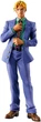 Коллекционная фигурка Banpresto Йошикаге Кира JoJo Bizarre Adventure 22 см ПВХ статуэтка персонажа из аниме Невероятные Приключения ДжоДжо Diamond Is Unbreakable детализированная модель для фанатов серии и ценителей японской анимации сувенирная продукция - изображение 1