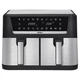 Мультипечь ROM 1210-2XL MultiFry DUO 2800Вт 2 чаши 6л+6л Rotex - изображение 1