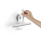 Стеклоочиститель для душевых кабин с крючком Joseph Joseph EasyStore Light Grey 70560 (01000956) - изображение 4