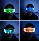 Яркие светодиодные очки, 7 цветов. Светодиодные Led El очки - изображение 2