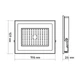 LED прожектор TITANUM TLF506 50W 6500K - изображение 2