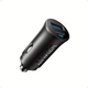 Автомобильное зарядное устройство Anker 30W USB-C + USB, быстрая зарядка PowerIQ 3.0 для iPhone, Samsung, iPad, AirPods - изображение 1
