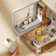 Румбокс Сонячна Студія Roombox Sunshine Study DIY Cute Room Інтер'єрний конструктор QT-007 - зображення 8