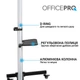 Підлогова підставка для телевізора OfficePro TVS455 - изображение 11