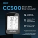 Велокомпьютер CC500 GPS ANT+ Bluetooth / беспроводной спидометр для велосипеда с автоматической подсветкой - изображение 6