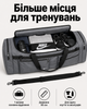 Сумка Nike серая 85 см - спортивная дорожная для спортзала с отделениями на молнии и плечевым ремнем - изображение 3