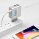 Мережевий зарядний пристрій HOCO C75 Home Charger Type-C cable 12W White - изображение 4