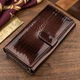 Кошелек женский ST Leather 18431 (S9001A) лакированная кожа коричневый - изображение 3