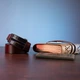 Міцний чоловічий ремінь з автоматичною пряжкою 20210 Vintage коричневий 119 см - зображення 9
