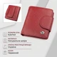 Кошелек женский ST Leather 18499 (ST415) небольшой красный - изображение 3