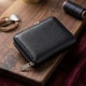 Відмінний жіночий гаманець з натуральної шкіри ST Leather 22449 чорний - зображення 4