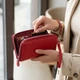 Яркий кошелек-клатч для стильных женщин из натуральной кожи ST Leather 22533 красный - изображение 2