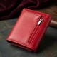Яркий женский кошелек с монетницей из натуральной кожи ST Leather 19493 красный - изображение 3