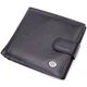 Мужской трендовый кошелек из натуральной кожи ST Leather 22553 черный - изображение 4