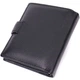 Вертикальный кошелек с блоком под документы из натуральной кожи ST Leather 22479 черный - изображение 6