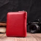 Яскраве портмоне для жінок на блискавці із натуральної шкіри ST Leather 19486 червоний - зображення 9