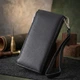 Лаконичный женский вертикальный кошелек-клатч из натуральной кожи ST Leather 22537 черный - изображение 4