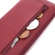 Кошелек-клатч для женщин на одно отделение из натуральной кожи ST Leather 22560 бордовый - изображение 7