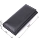 Удобный женский кошелек из натуральной кожи ST Leather 22523 черный - изображение 7