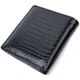 Женский фактурный кошелек из натуральной кожи ST Leather 22706 черный - изображение 2