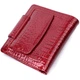Лакированный кошелек для женщин среднего размера ST Leather 22685 красный - изображение 5