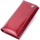 Кошелек для женщин из натуральной лакированной кожи ST Leather 22680 красный - изображение 1