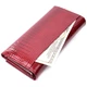Кошелек для женщин из натуральной лакированной кожи ST Leather 22680 красный - изображение 9