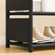 Раскладной шкаф-стеллаж RIAS YH7702-1 с полкой для обуви 170x60x36 см Black - изображение 4