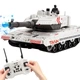 Танк на радиоуправлении TANK, со светом, стреляет орбизами, вращение башни на 360° Белый - изображение 1