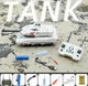 Танк на радиоуправлении TANK, со светом, стреляет орбизами, вращение башни на 360° Белый - изображение 3