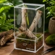 Тераріум акриловий Repti-Zoo Easy Clean Acrylic ACR46 10×10×20 см для комах, павуків - зображення 6