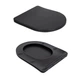 Унитаз подвесной Qtap Robin New Ultra Quiet безободочный с сиденьем Soft-close MATT BLACK QT13332381АSMB - изображение 8