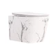 Унитаз подвесной Qtap Tern Ultra Quiet 520×345×325 мм, Marble, с сиденьем Slim Duroplast / Soft-close / Quick Release - изображение 1