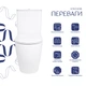 Напольный унитаз Qtap Evia Ultra Quiet 630×350×795 мм с сиденьем Soft-close, White QTEVI27W49258 - изображение 3