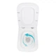 Унитаз подвесной Qtap Tern с сиденьем Soft-close QT17332303ASW - изображение 6